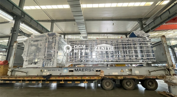 QGM Ny ZN1200C fuldautomatisk blokfabrik til Mexico - Hjælper lokal genopbygning efter jordskælvet i Mexico