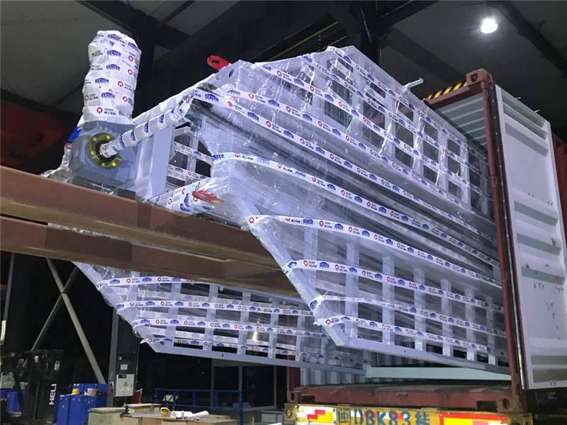 QGMs ZN900CG automatiske blokmaskine med hærdningsstativsystem blev sendt til El Salvador