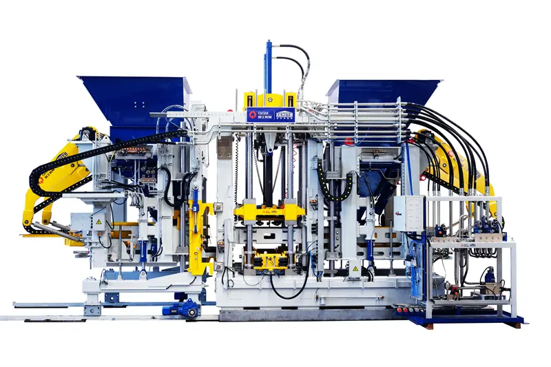 En anden fuldautomatisk blokproduktionslinje af QGM bosatte sig i Mexico