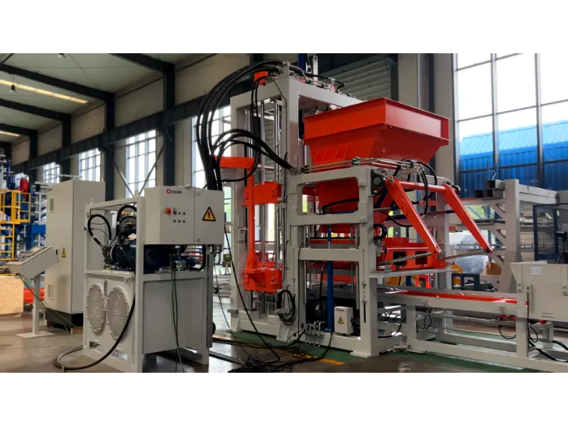 Quangong Machinery Co., Ltd. QT10 højhastigheds-blokfremstillingsproduktionslinje sætter en ny standard for intelligent fremstillingskvalitet
