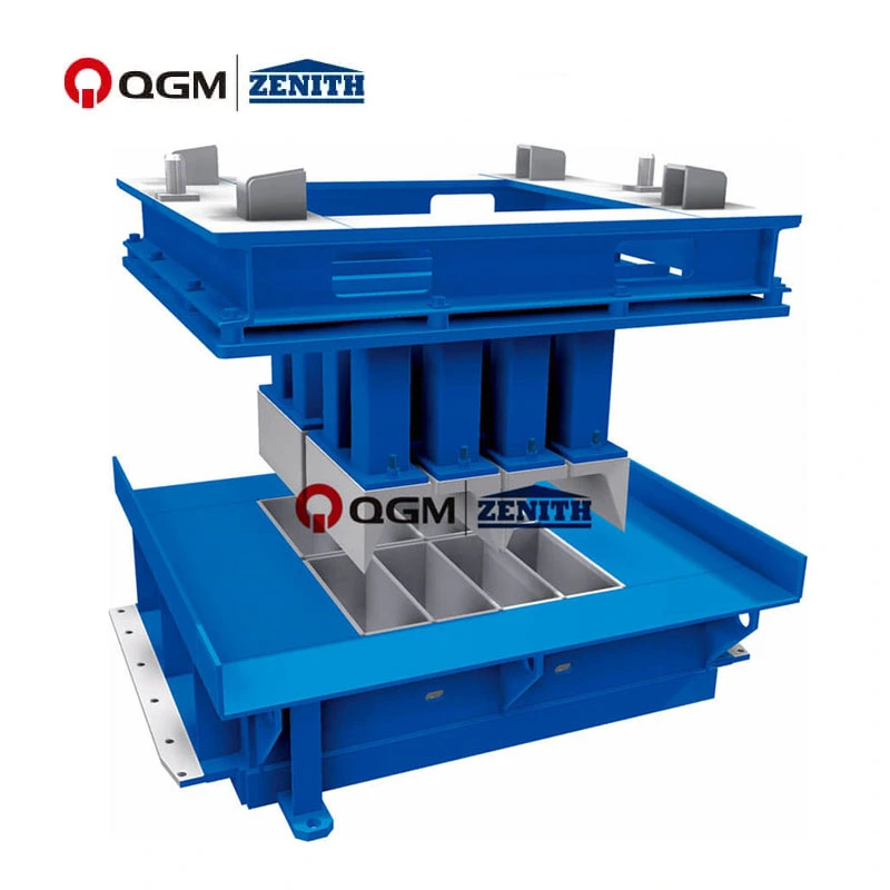 Form til kantstensblokke af beton